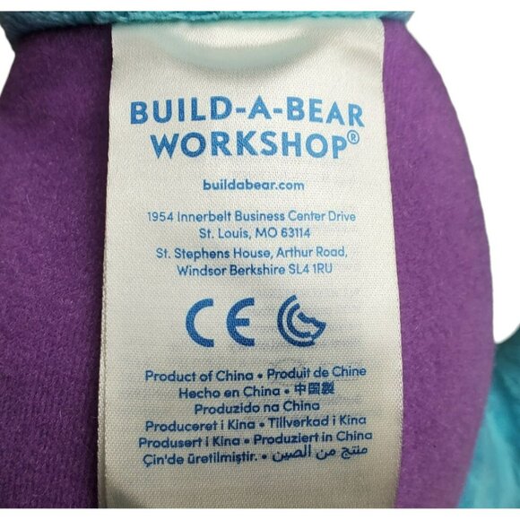 Build A Bear Honey Girl Viv Guitar Cat Kitten Blue Plush Rockstar Outfit HG 22" - Picture 12 of 12